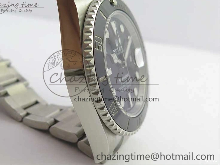 MiroTime 0119 Timeless Submariner 116610 LN Black Ceramic ZZF 904L 1:1 Best Edition on SS Bracelet A 3236